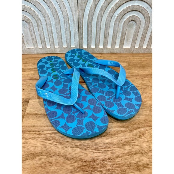 Coach Zak Flip Flops - Picture 1 of 9